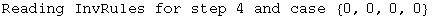 Reading InvRules for step 4 and case  {0, 0, 0, 0}