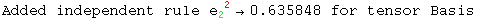 Added independent rule e_2 ^( 2) →0.635848 for tensor Basis