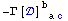 -Γ[] _ ( ac)^b  