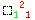 □_ (1 1)^( 2 )