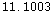 11.1003