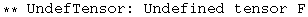 ** UndefTensor: Undefined tensor F