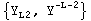 {Y_L2^  , Y_  ^(-L - 2)}